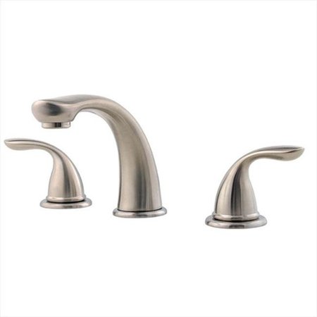 PRICE PFISTER Price Pfister 1T6510K Roman Tub Trim with Metal Lever Handles in Brushed Nickel 1T6510K